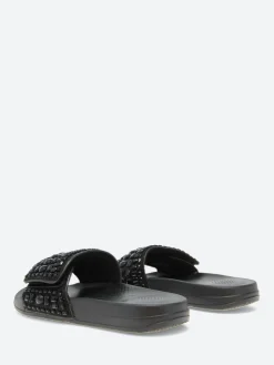 FitFlop - IQUSHION Jewel Slide in Black