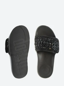 FitFlop - IQUSHION Jewel Slide in Black