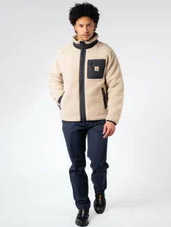 F.O.B. FACTORY - Herringbone Trouser in Navy