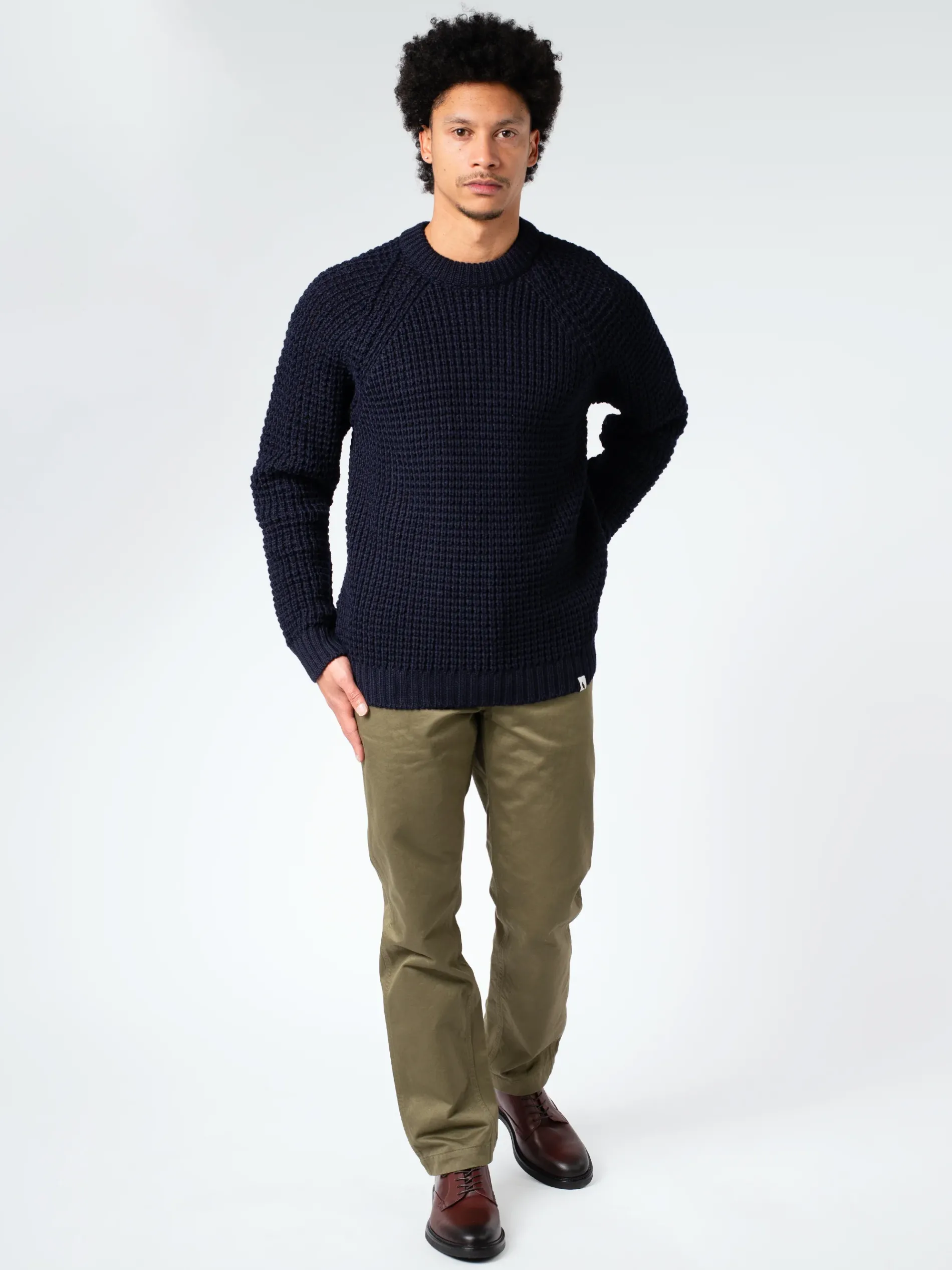 F.O.B. FACTORY - Narrow US Trousers in Olive