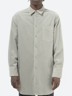 Garment-Dyed Corduroy Shirt