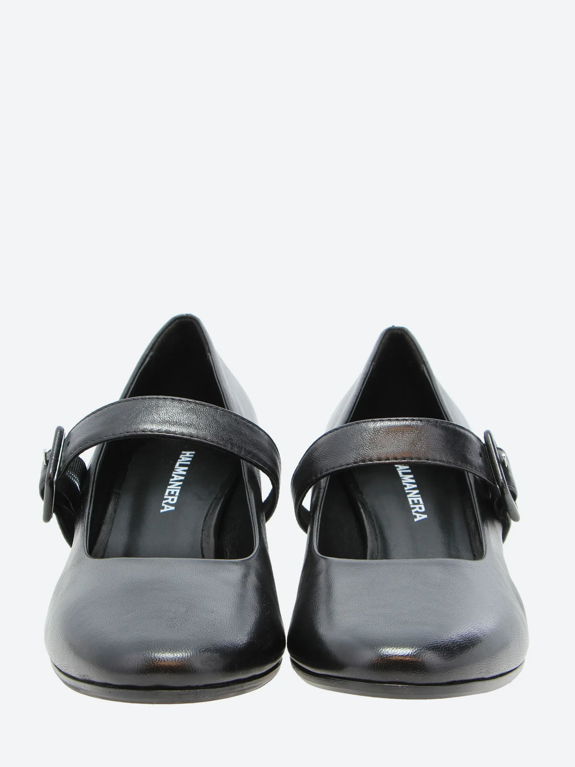 Halmanera - Beta 12 Mary Jane Pump in Nero Baron
