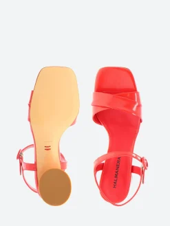 Halmanera - Cloe 32 Sandals in Rosso Glaze