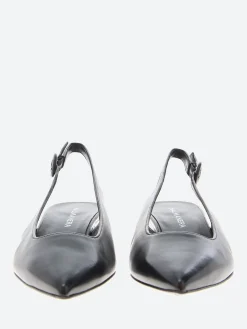 Halmanera - Fede 13 Slingback Pumps in Nero Baron