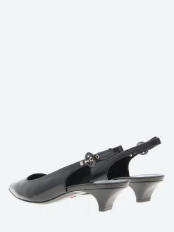 Halmanera - Fede 13 Slingback Pumps in Nero Baron