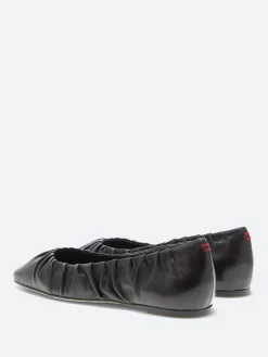 Halmanera - Pepi 45 Ballet Flats in Nero Baron