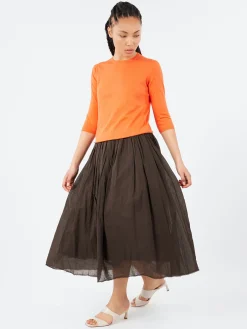 Hannoh Wessel - Juliana Skirt in Sepia