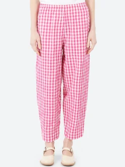 Hannoh Wessel - Paris Pants in Azalea Check