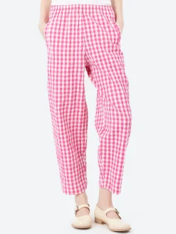 Hannoh Wessel - Paris Pants in Azalea Check