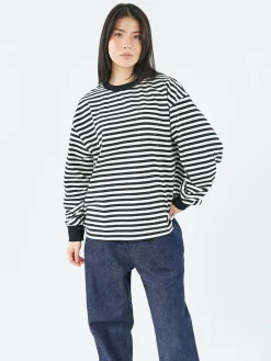 Have a Good Day - L/S Tee in White and Black