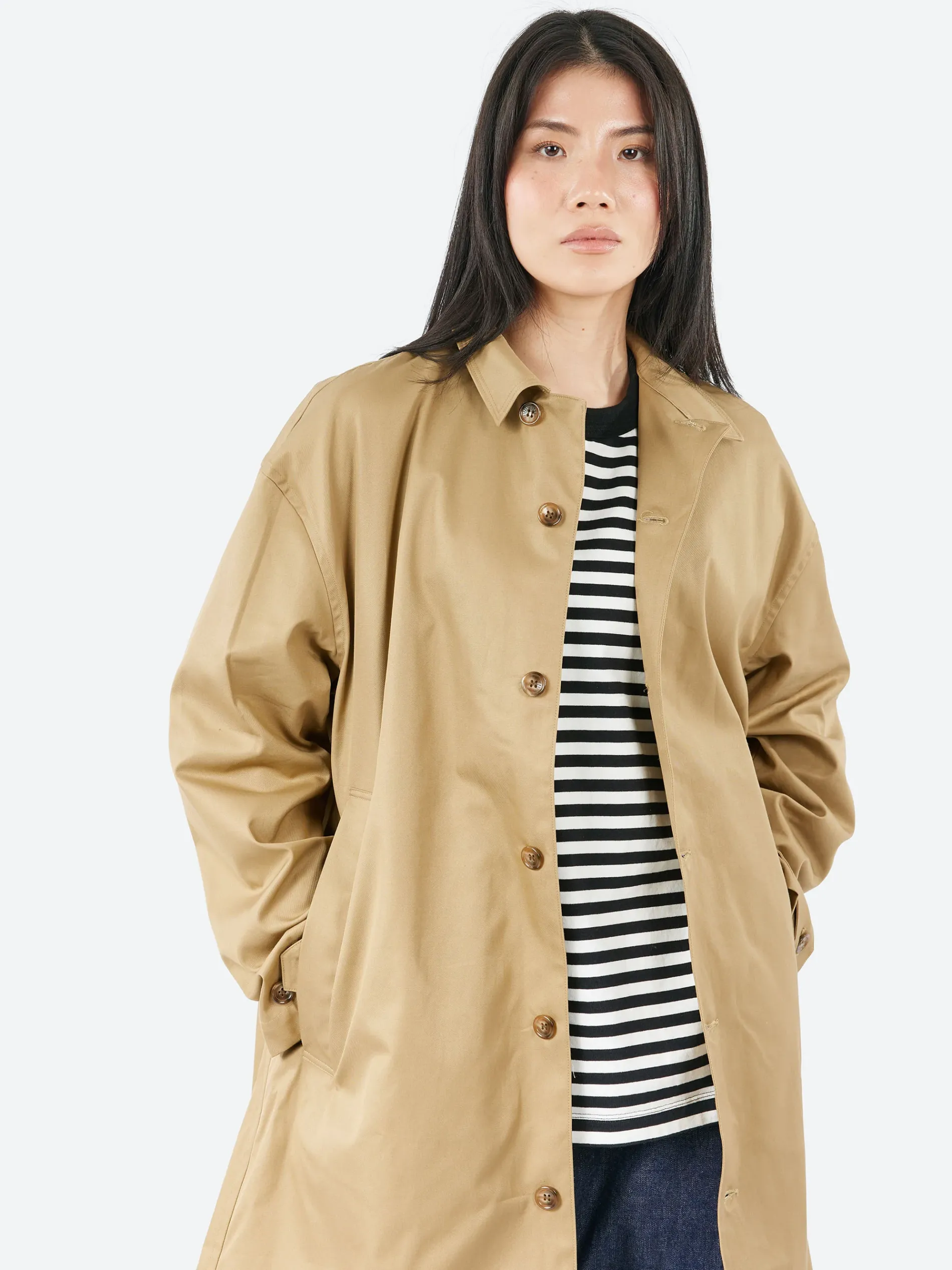 Have a Good Day - This is a Coat in Beige