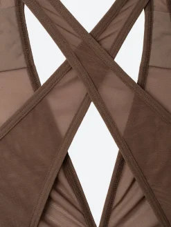 HIRRS - Modern V Bra in Clay