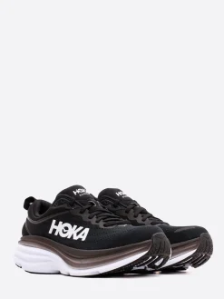 HOKA ONE ONE - Bondi 8 in Black and White