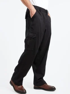 Kardo - Ally Cargo Utility Trousers in Black