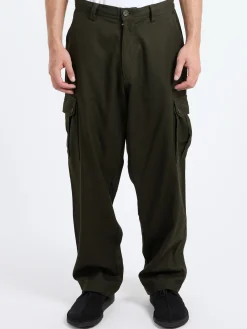 Kardo - Ally Cargo Utility Trousers in Dark Green