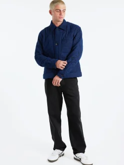 Kardo - Bodhi Quilted Jacket in Indigo