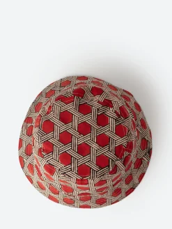 Kardo - Bucket Hat in Red Multi