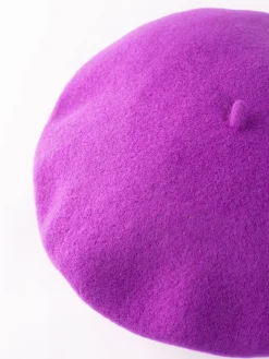 Kopka Accessories - Wool Beret in Purple