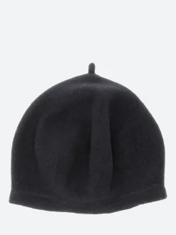 Kopka Accessories - Wool Conical Beret in Midnight Blue