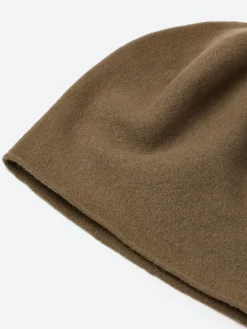 Kopka Accessories - Wool Roll Up Beret in Military/Rust