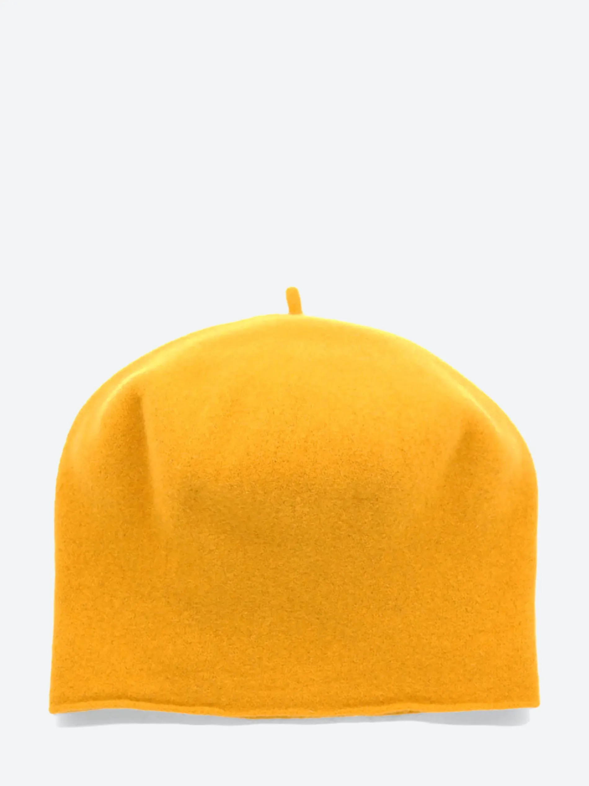 Kopka Accessories - Wool Roll Up Beret in Gold