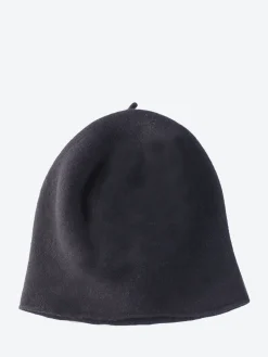 Kopka Accessories - Wool Roll Up Beret in Black