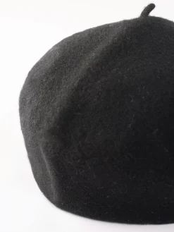 Kopka Accessories - Wool Roll Up Beret in Black