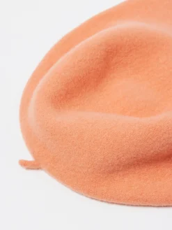 Kopka Accessories - Wool Roll Up Beret in Salmon