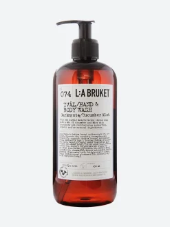 L:A Bruket - 074 Cucumber Mint Hand & Body Wash 450 ml