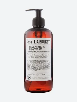 L:A Bruket - 074 Cucumber Mint Hand & Body Wash 450 ml