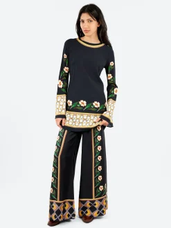 La DoubleJ - Mini Supreme Swing Dress in Dazed Place