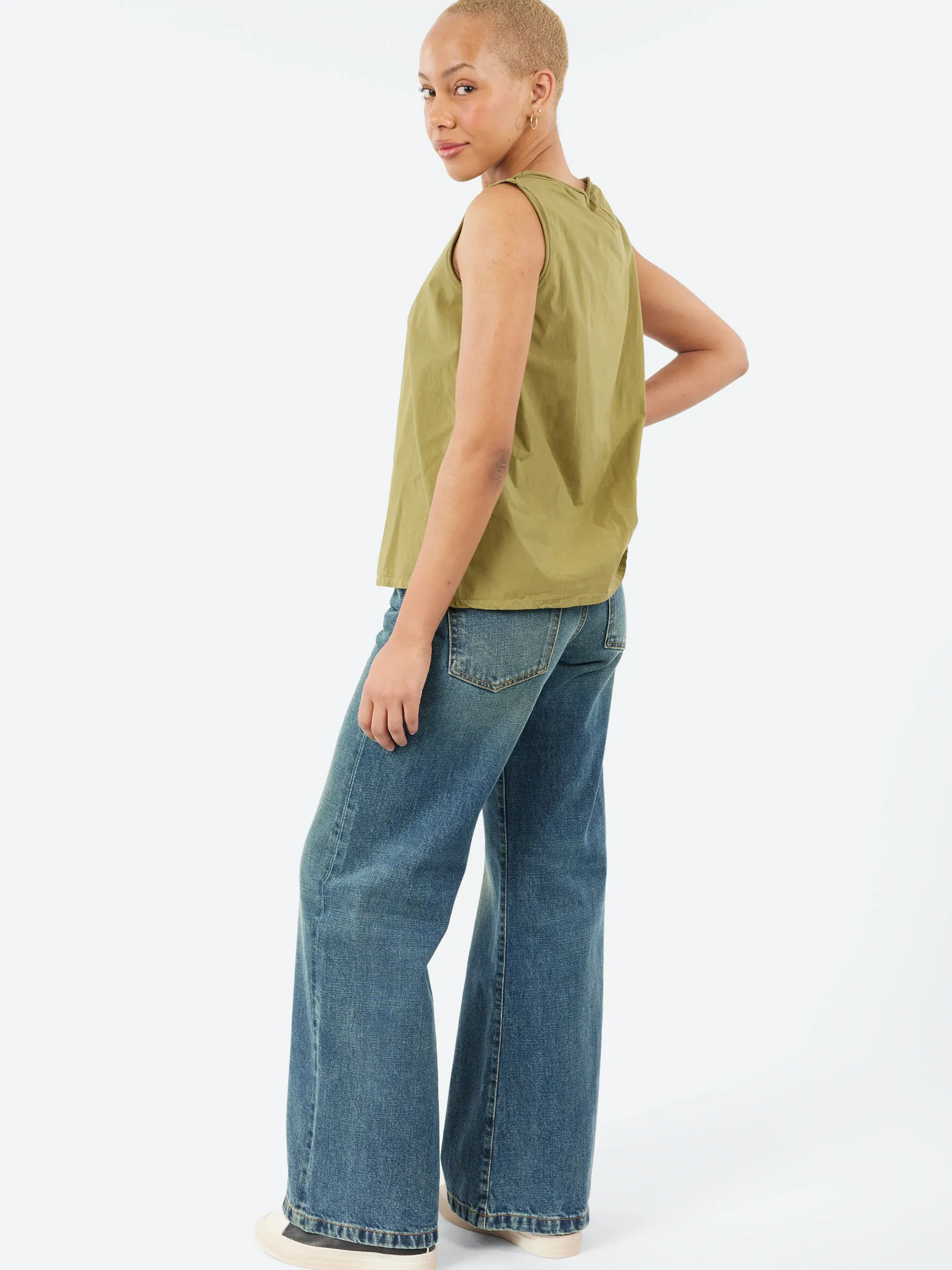 Labo.Art - Canotta Gioia Sushi Tank in Cricket