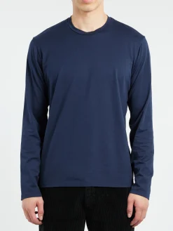 Labo.Art - M Basica L/S Jap T-Shirt in Atlantic