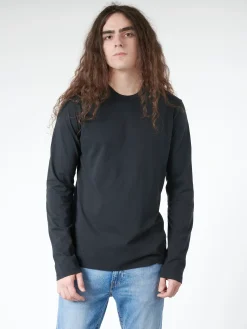 Labo.Art - Men's Basica L/S Mila T-Shirt in Black