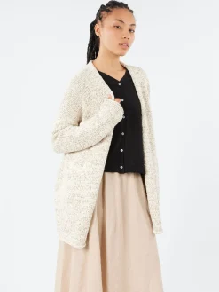 Lauren Manoogian - Marl Cardigan in Raw White