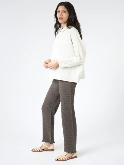 Lauren Manoogian - Smocked Pants in Coal