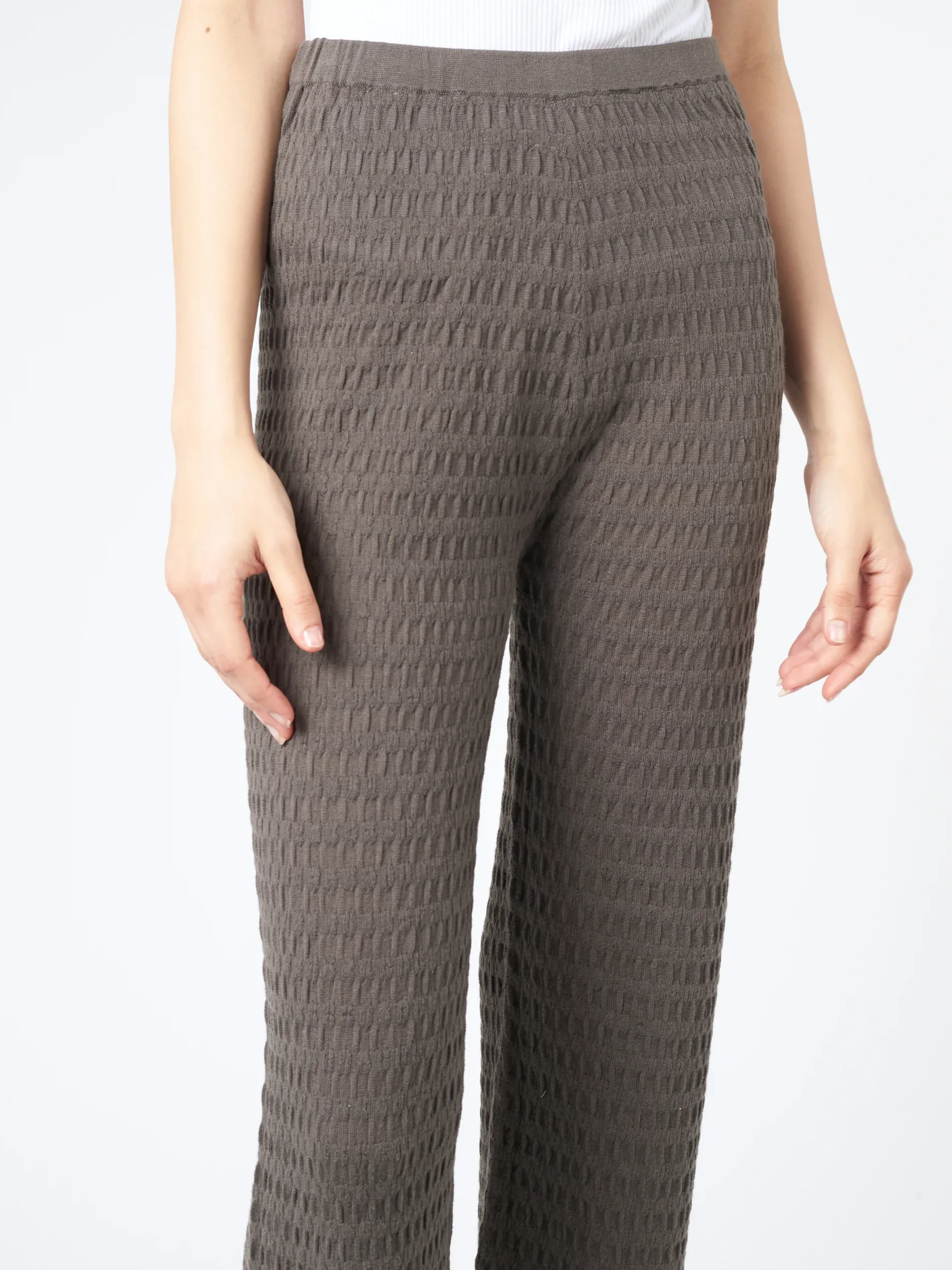 Lauren Manoogian - Smocked Pants in Coal