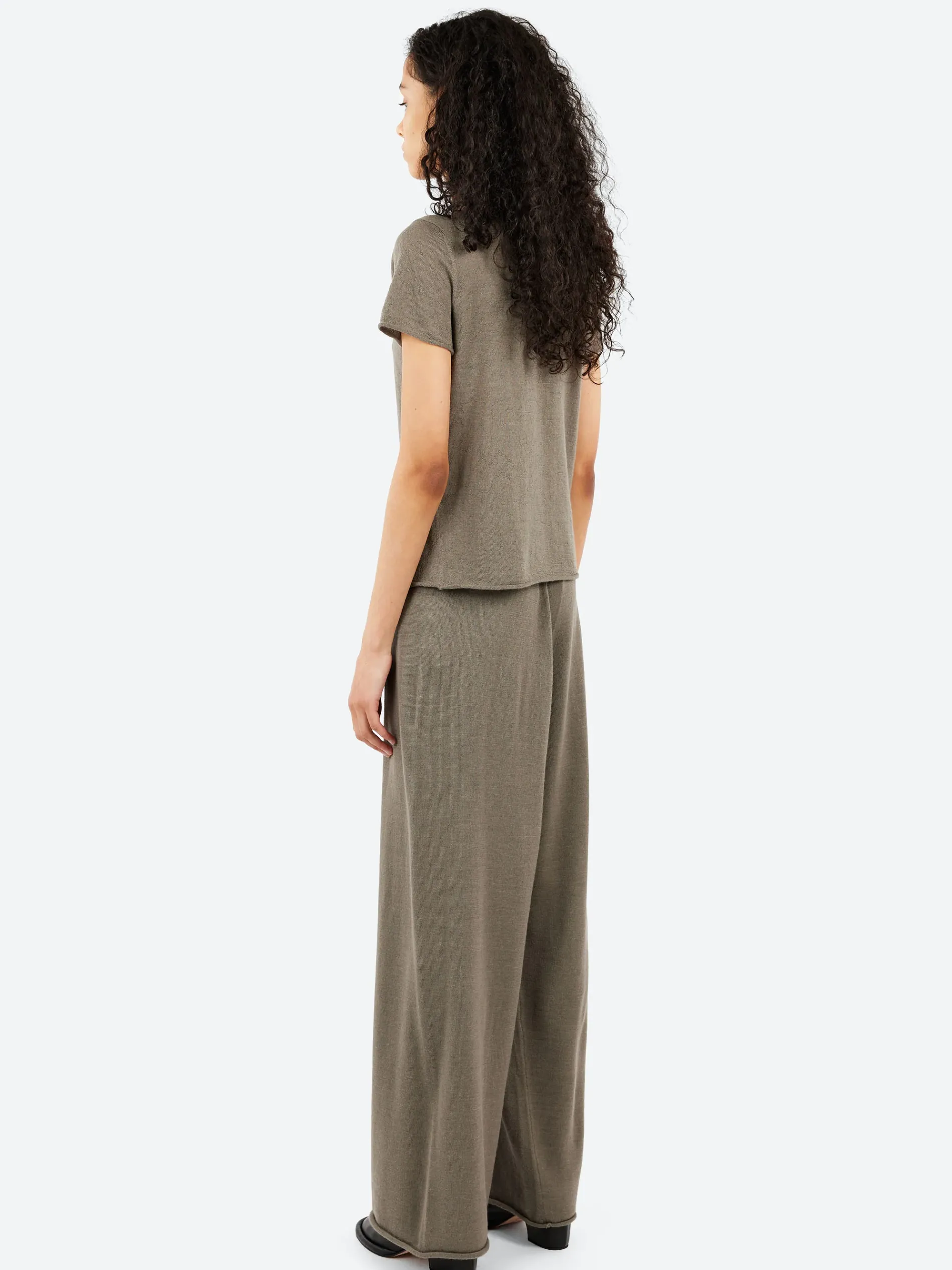 Lauren Manoogian - Super Fine Baby Tee in Concrete