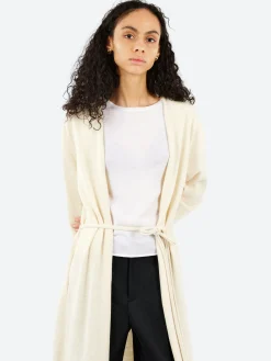 Lauren Manoogian - Super Fine Long Cardigan in Ivory