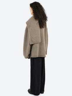 Lauren Manoogian - Wrap Coat in Concrete