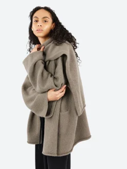 Lauren Manoogian - Wrap Coat in Concrete