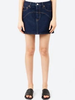 Levi's - Western Icon Skirt in Dream Nice Dreams (Dark Wash)