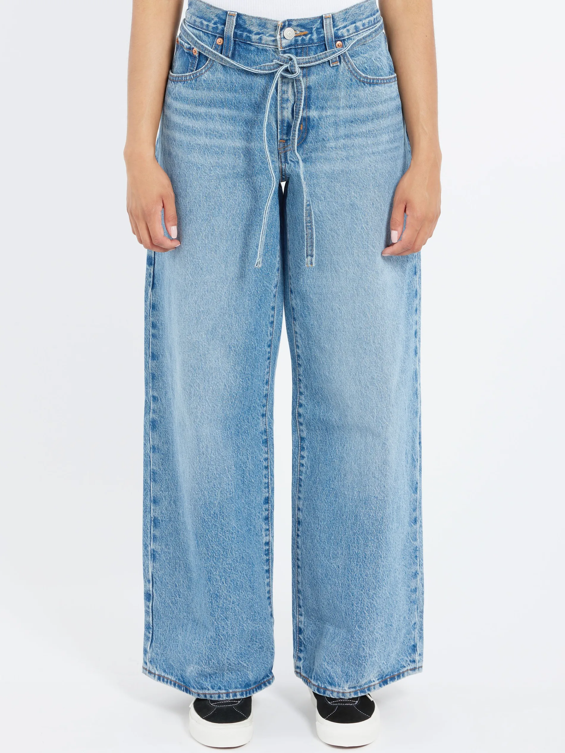 Levi's - XL Straight Women's Jeans in Thanks Friend (Light Blue)