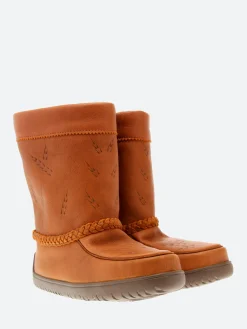 Manitobah Mukluks - Women's Tobacco Waterproof Half Tamarack Mukluk