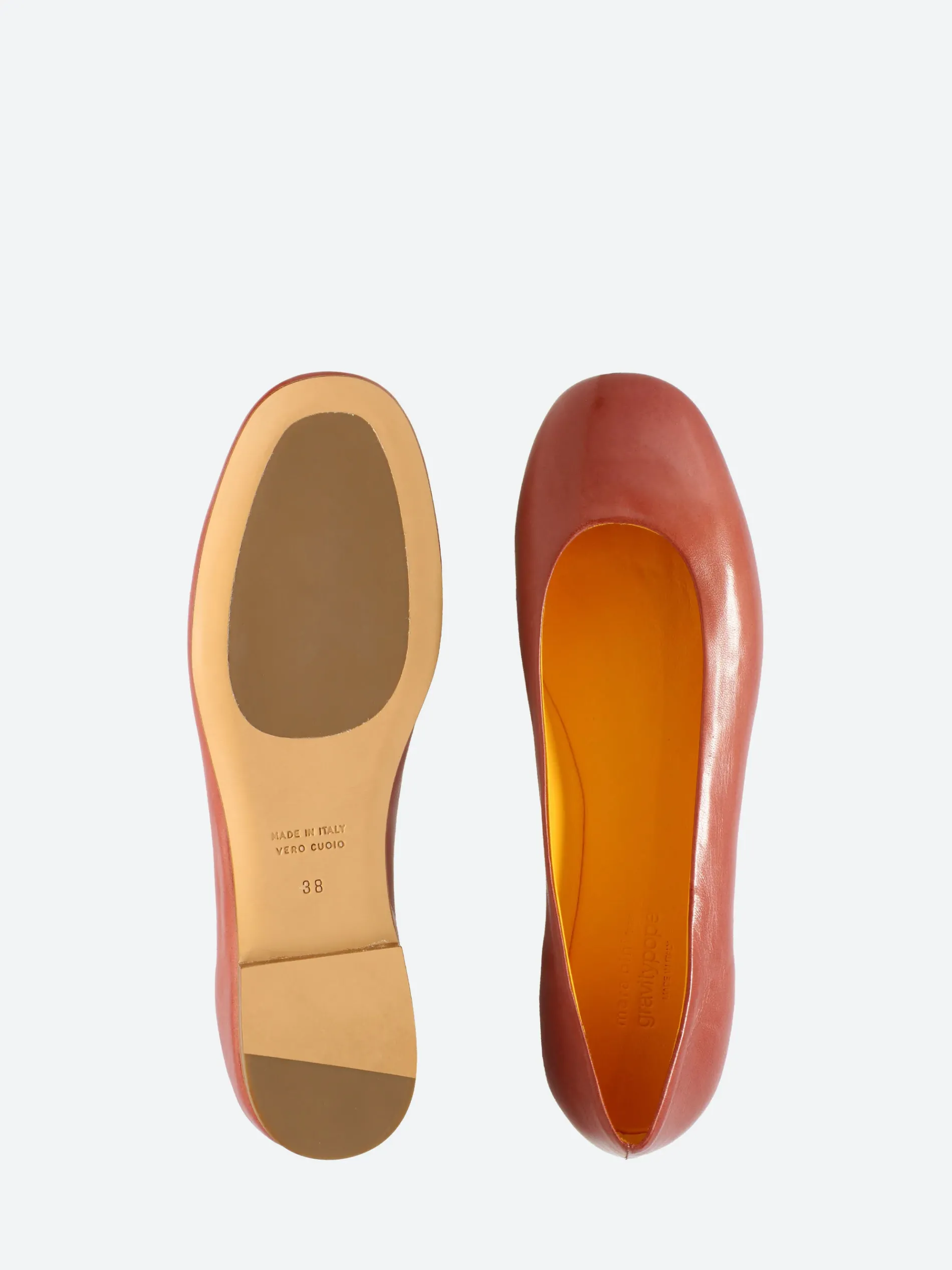 Mara Bini - Allegra Ballet Flats in Rose Seta