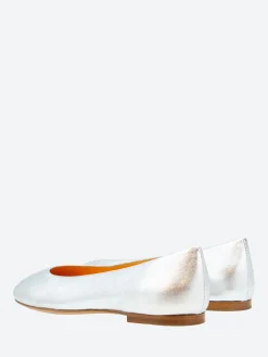 Mara Bini - Allegra Ballet Flats in Silver Luce
