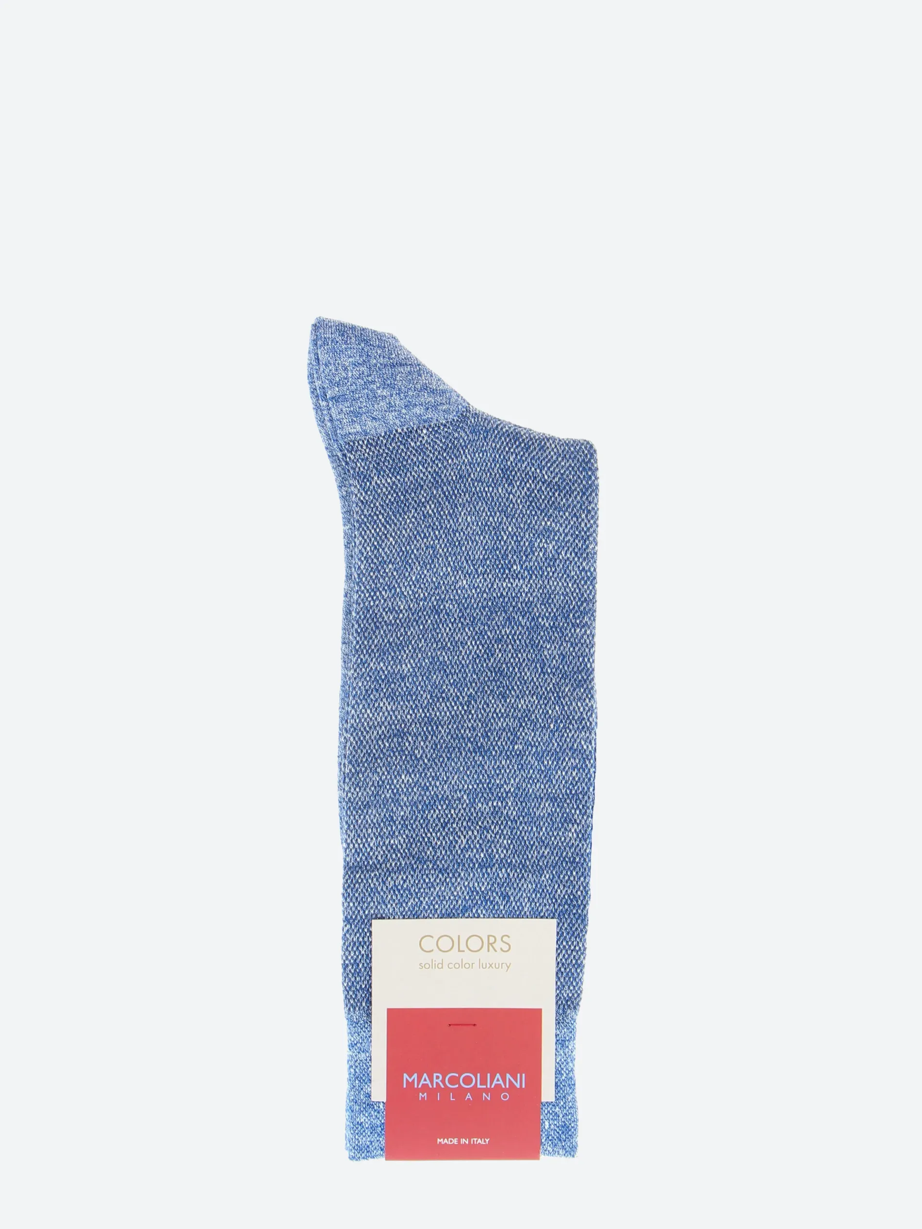 Marcoliani - Piqué Sock in Amalfi Blue