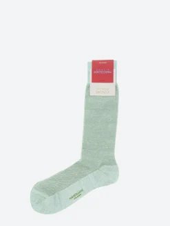 Marcoliani - Piqué Sock in Sage