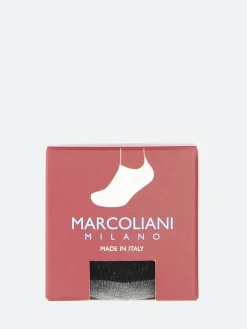Marcoliani - Sneaker Color Blocking Socks in Black and Floral