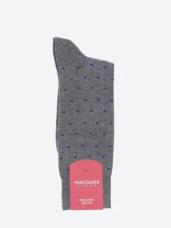Marcoliani - St. Tropez Polka Dot in Grey and Blue